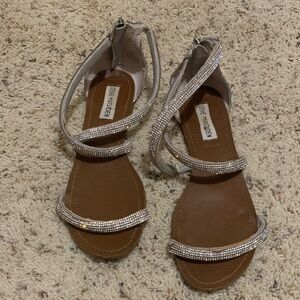 Steve Madden Metallic Strappy Sandals